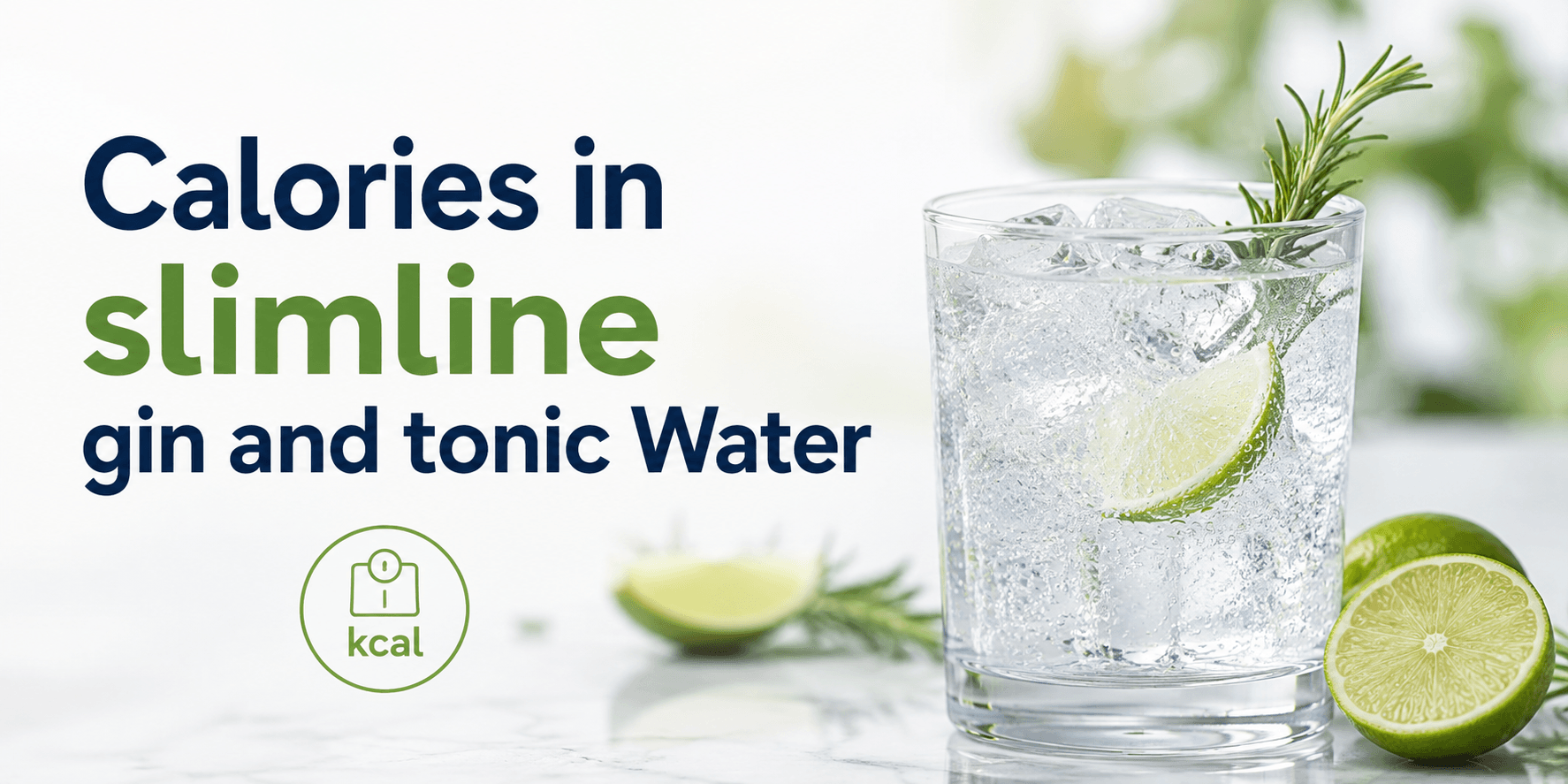 Calories in slimline gin and tonic Water