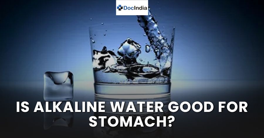 Is alkaline water good for stomach?