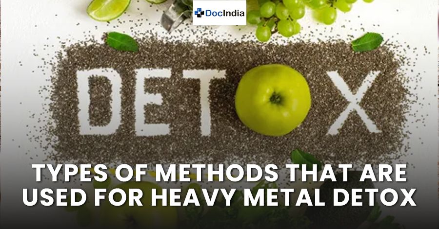 Types of methods that are used for heavy metal detox