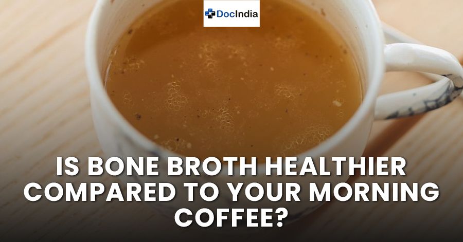 Is bone broth healthier compared to your morning coffee? 