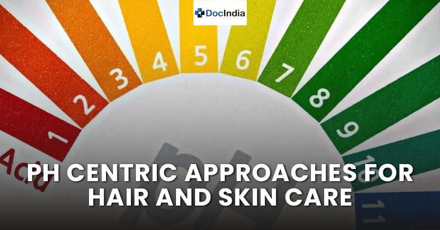 PH centric approaches for hair and skin care