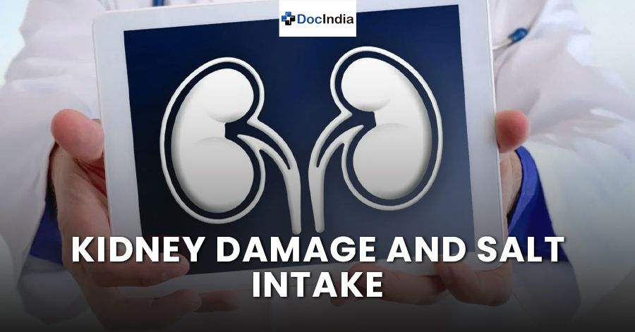 Kidney damage and salt intake