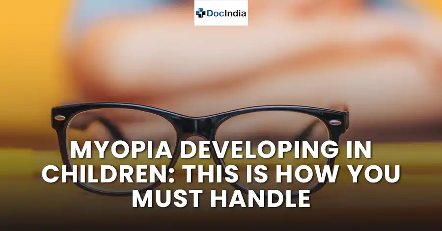 Myopia developing in children: This is how you must handle