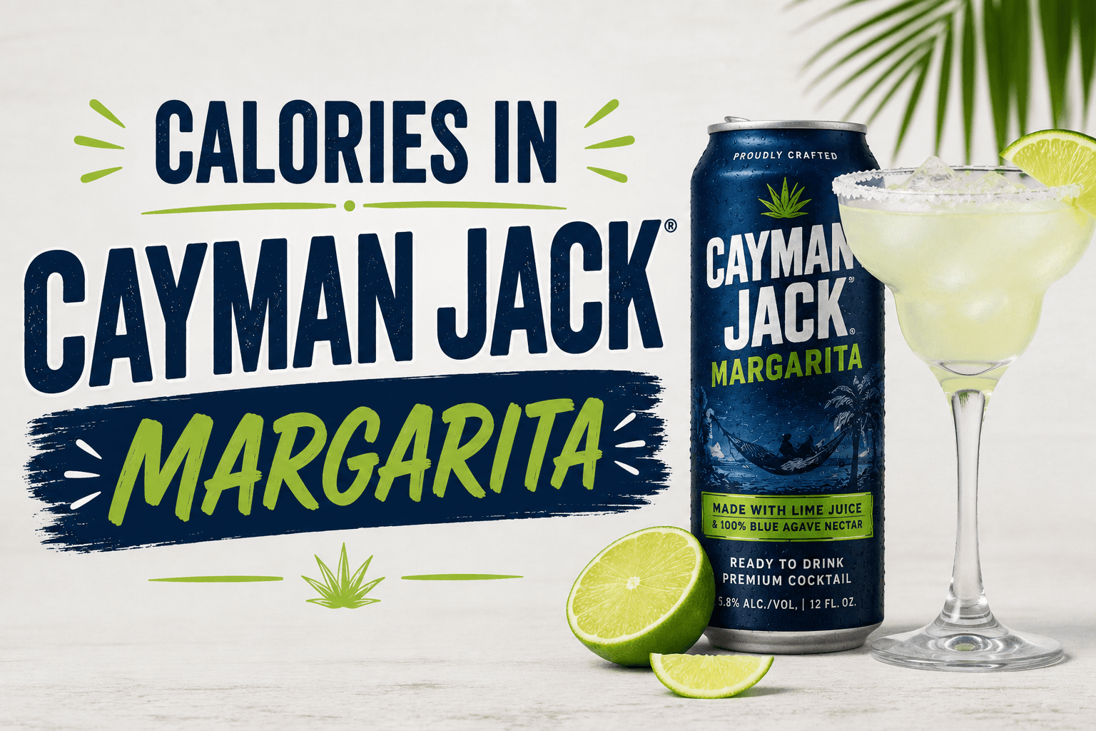 Calories in cayman jack Margarita