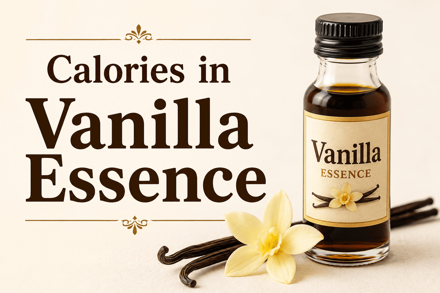 Calories in vanilla Essence - Nutrition Facts Information