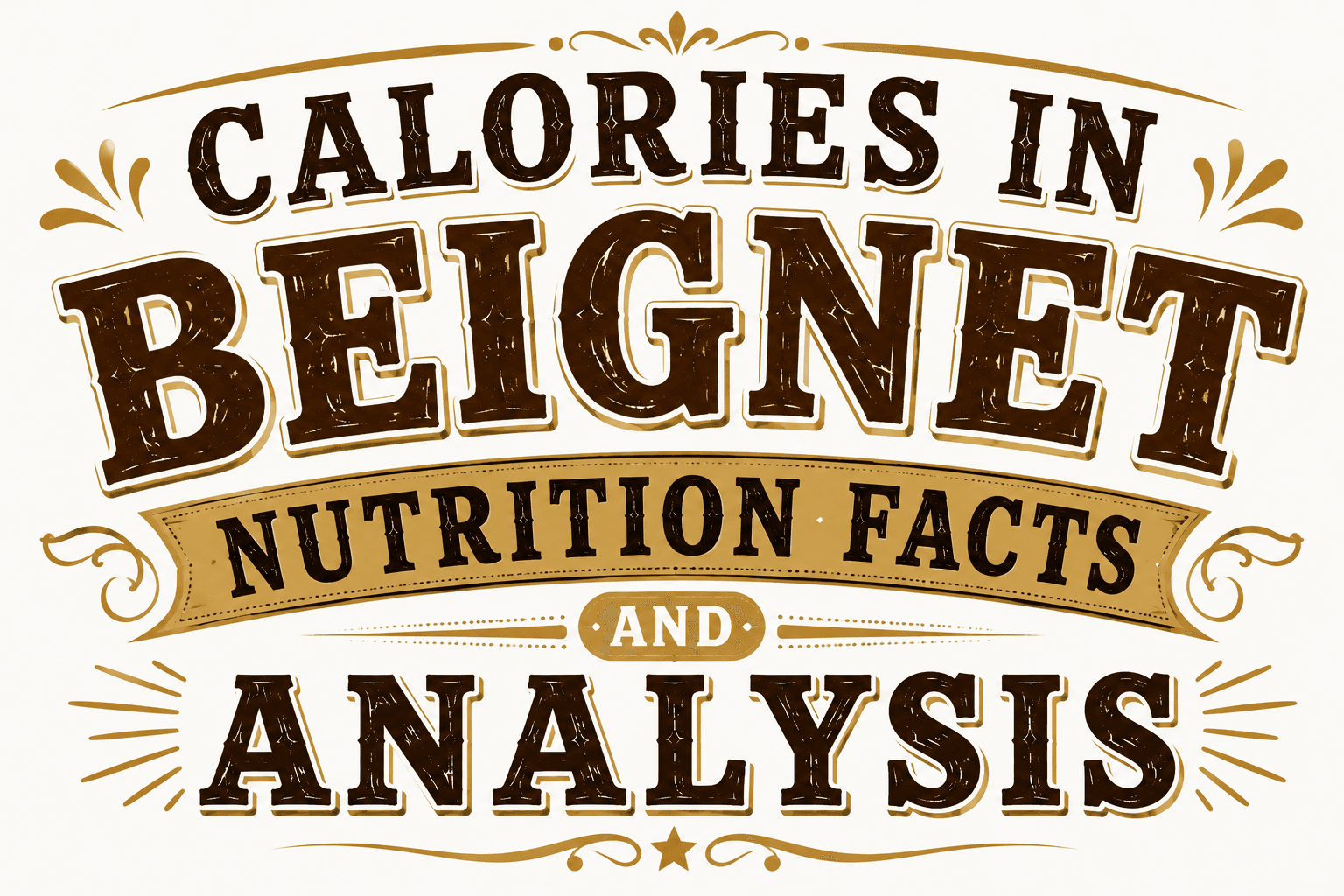 Calories in Beignet nutrition facts and analysis