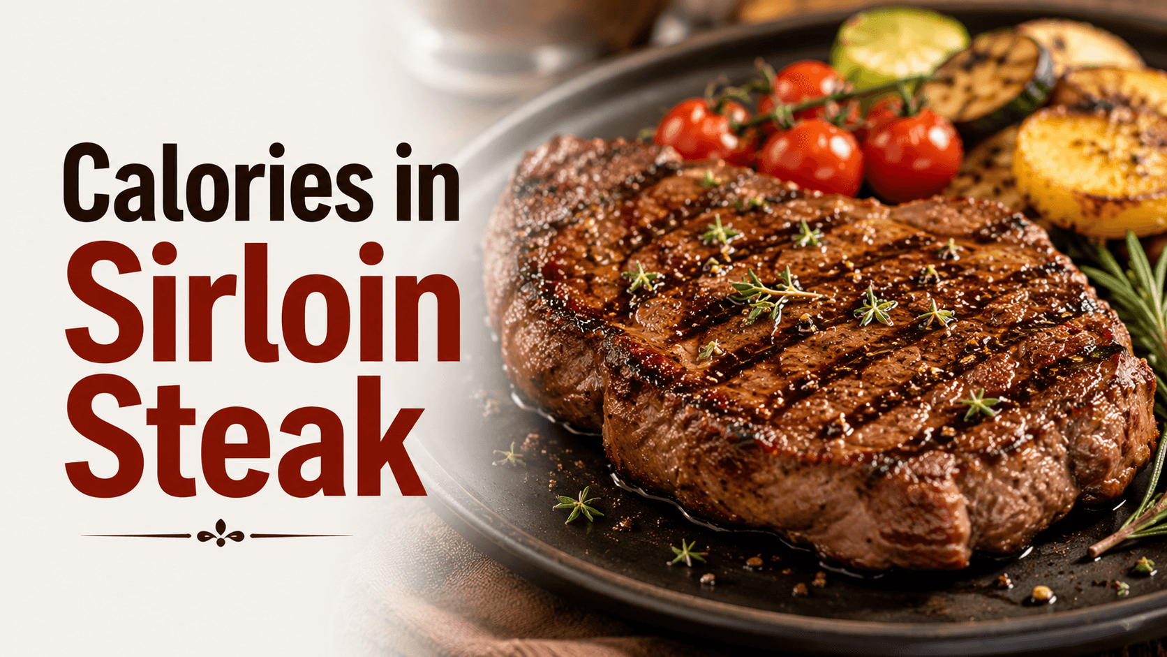 Calories in sirloin Steak