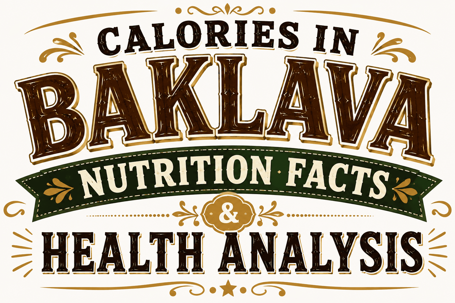 Calories in Baklava – Nutrition Facts & Health Analysis