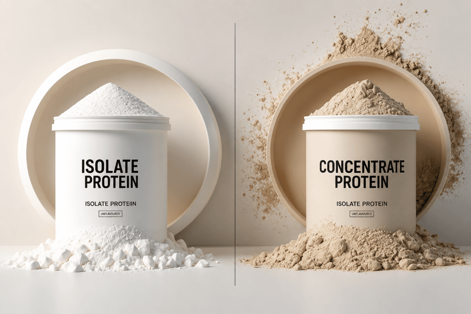 Whey Protein Isolate vs Concentrate