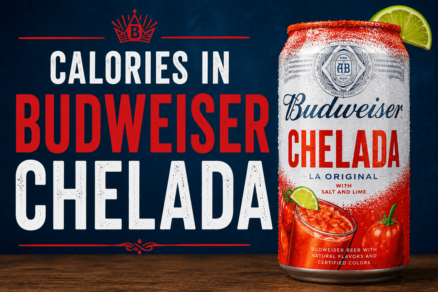 Calories in Budweiser Chelada