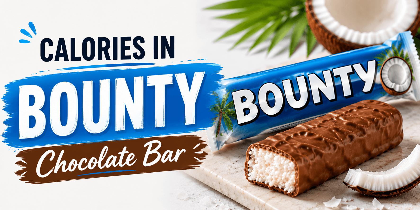 Calories in bounty chocolate Bar - Nutritional information