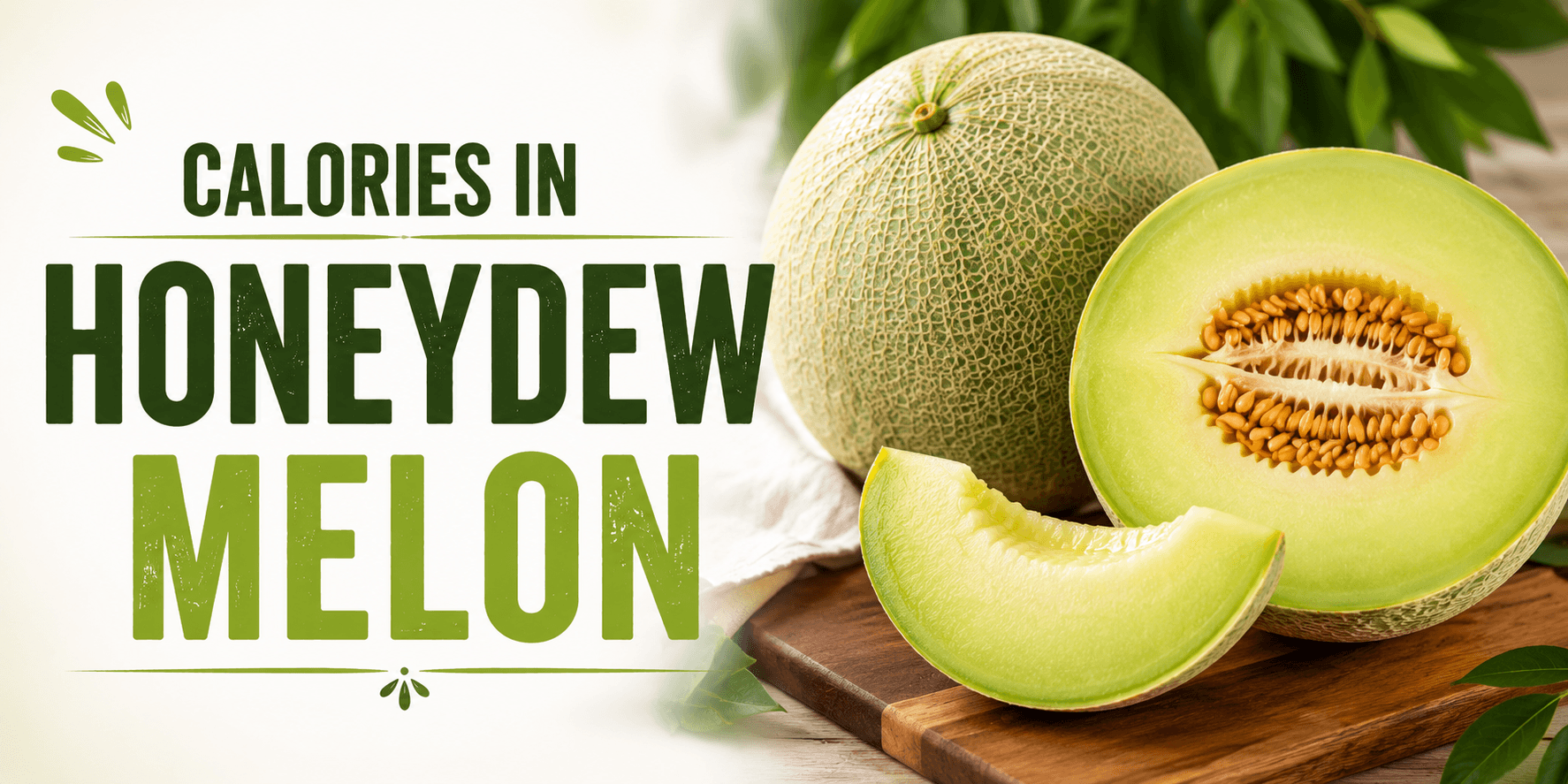 Calories in honeydew Melon