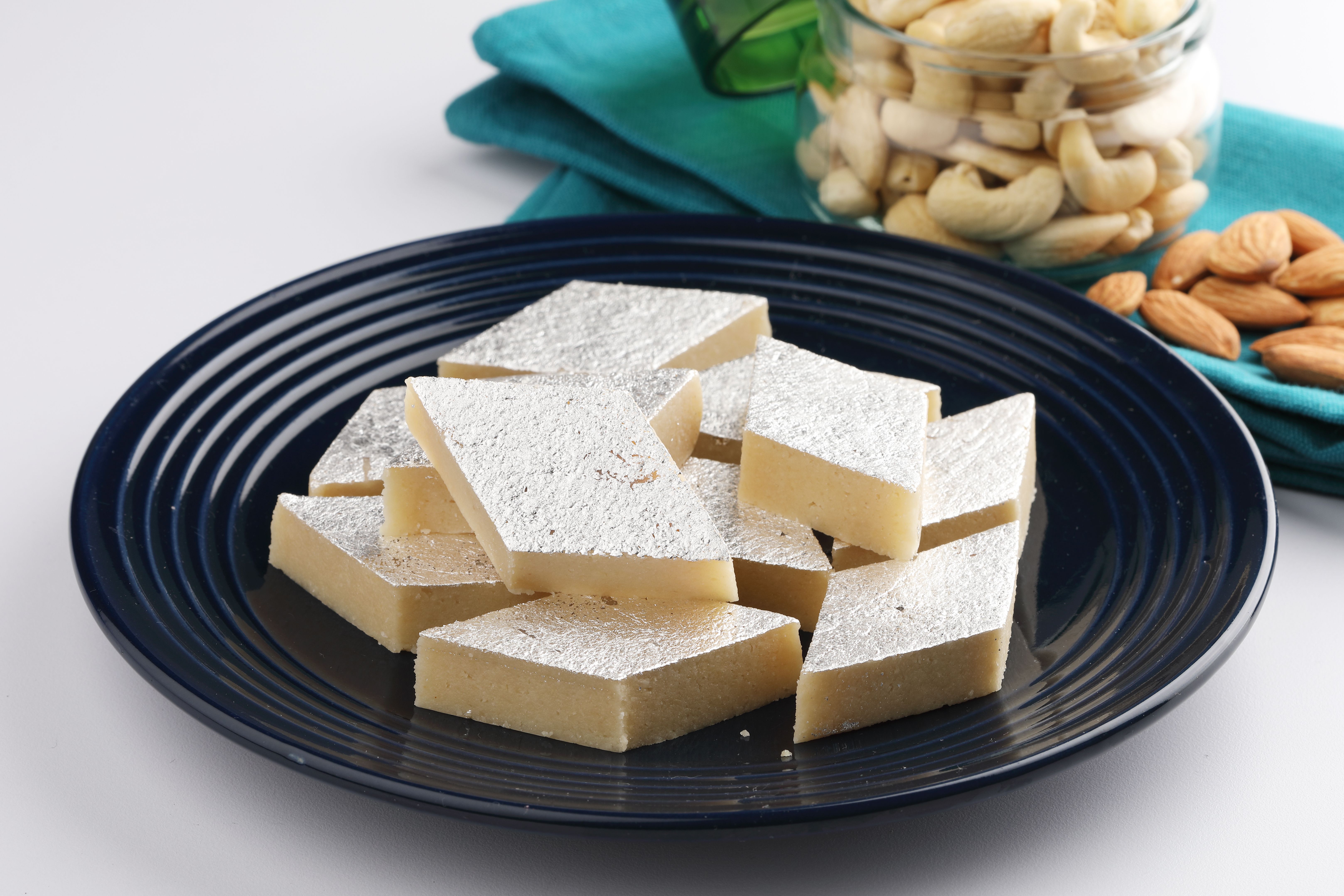 Calories in 1 Kaju Katli and Nutritional Information