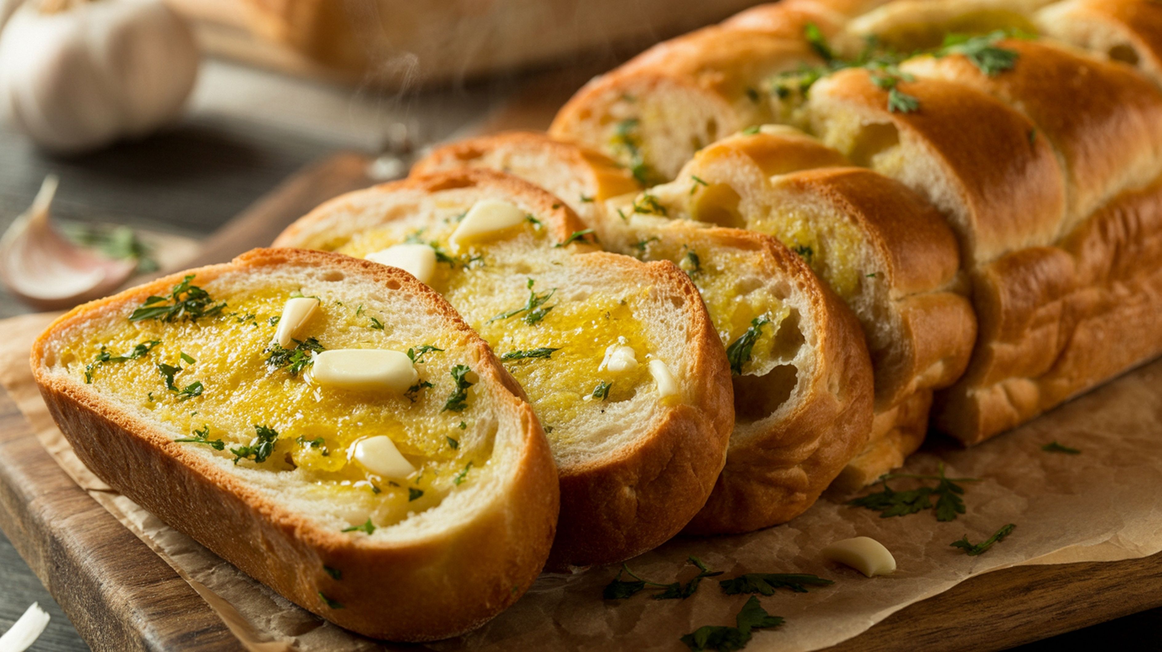 Calories in Garlic Toast - Nutrition Facts Information