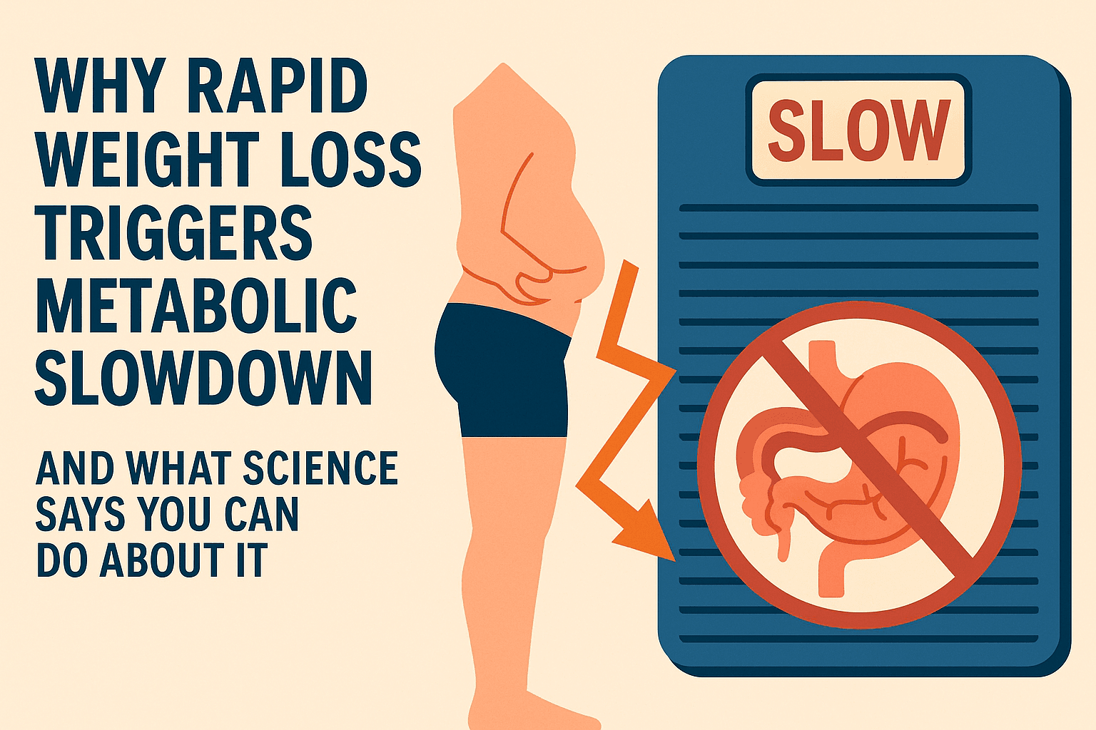 Why Rapid Weight Loss Triggers Metabolic Slowdown and What Science Says